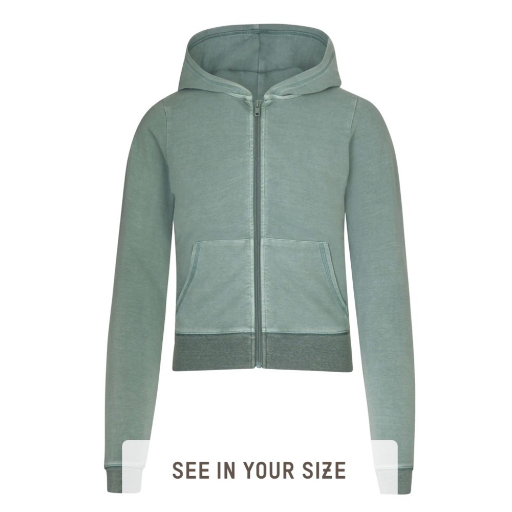 SKIMS Blue Chalk hoodie